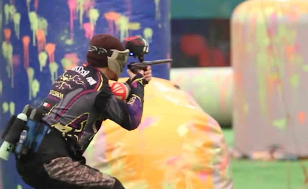 The Best Way to Aim a Paintball