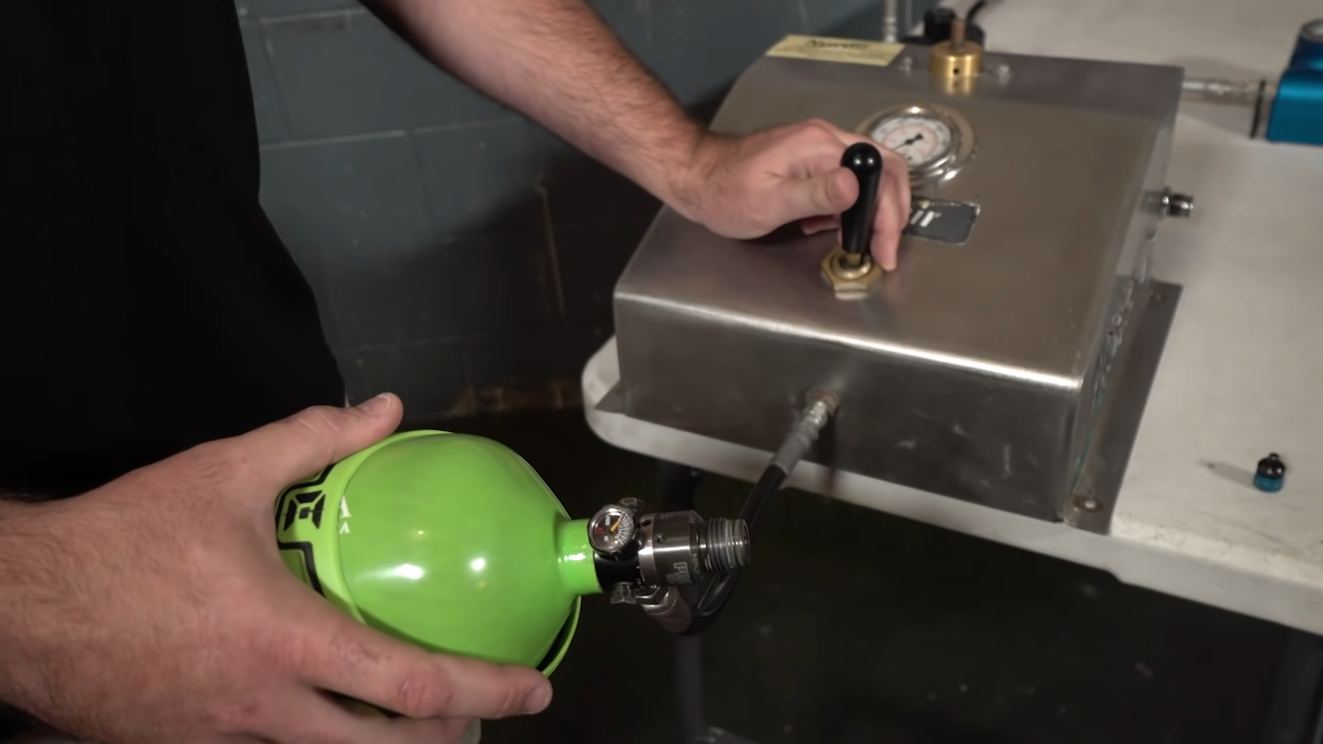 How to Fill Paintball Tank With Air Compressor? PaintballProfy