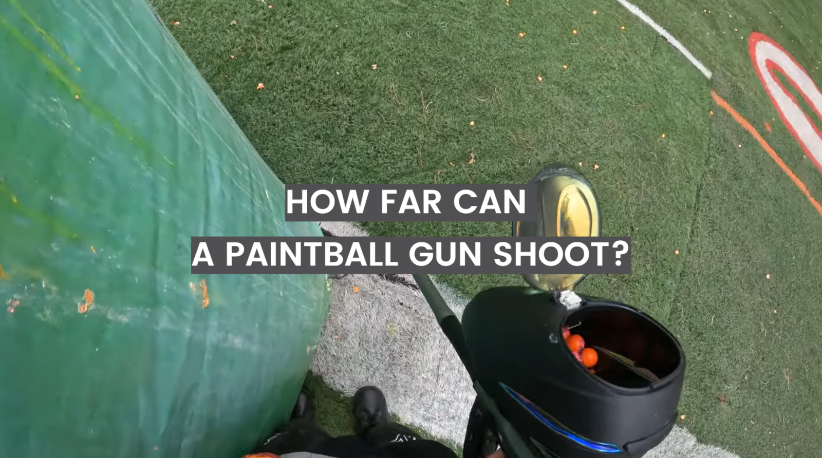 How Far Can a Paintball Gun Shoot?