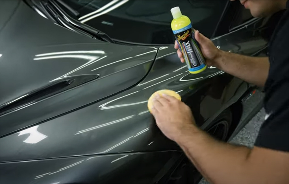 Step 3: Wax or polish your car