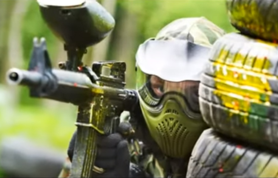 What is paintball famous and popular for?