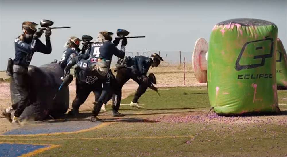Why is Paintball popular in the USA?