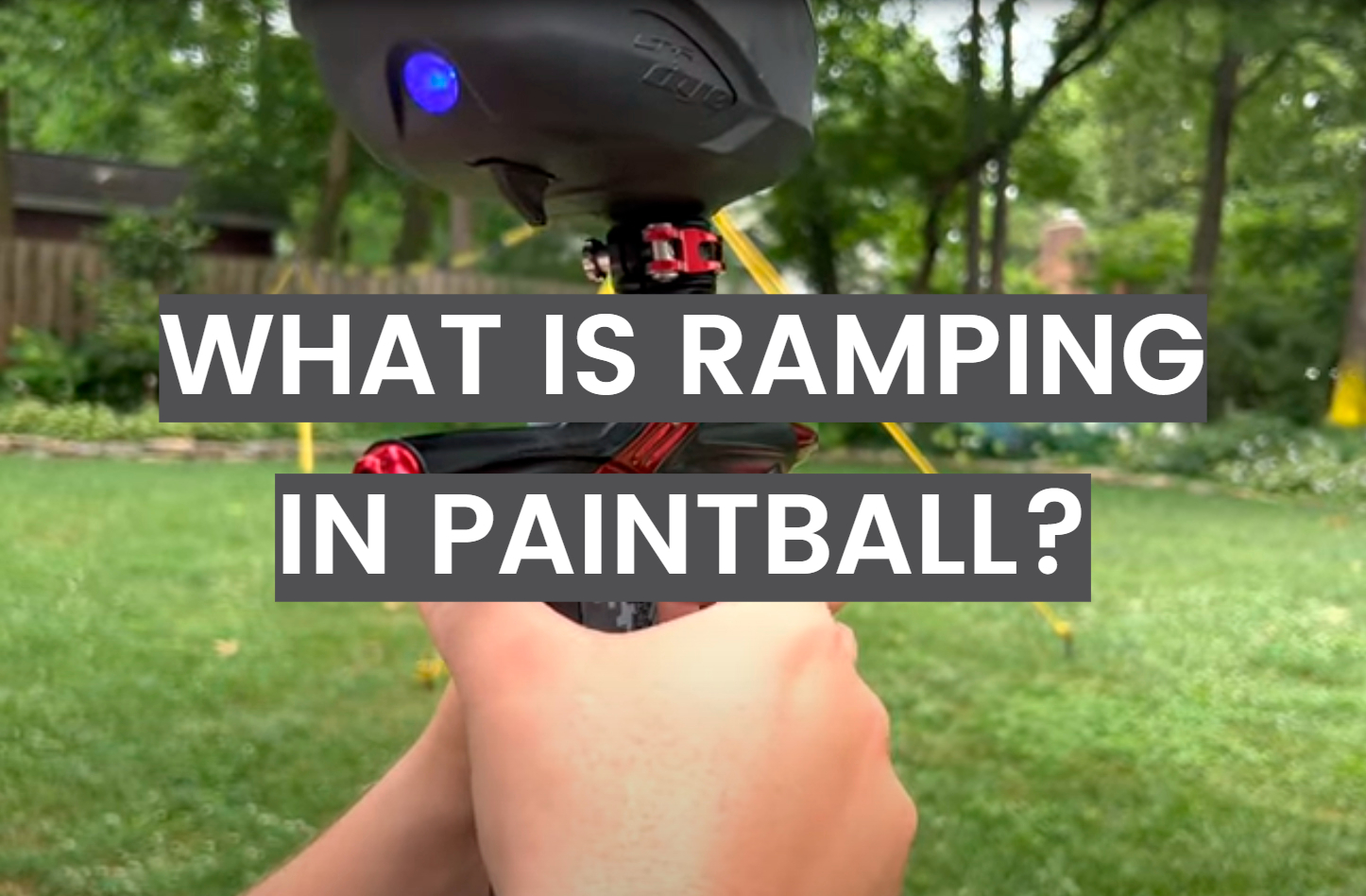 What Is Ramping in Paintball?