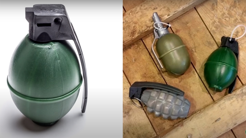 Paintball Grenades on Defense